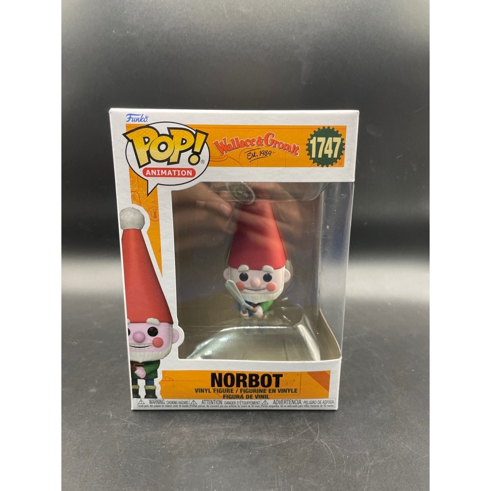 Funko Pop Animation Wallace & Gromit Norbot 1747 Vinyl Figure New